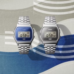 ساعة كاسيو فينتاج A159WEVJ-2 Casio Vintage A159WEVJ-2 Watch (Seigaiha Dial)