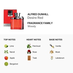 عطر ديزاير ريد للرجال Men's Desire Red EDT