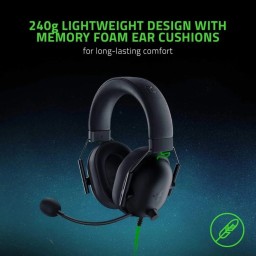 سماعة الألعاب رايزر بلاك شارك V2 X Razer BlackShark V2 X Gaming Headset