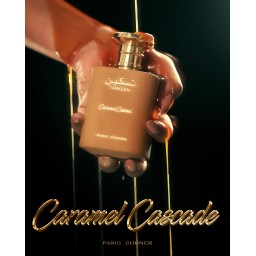 عطر باريس كورنر للجنسين تاسكين كارامل كاسكيد - أو دو بارفان بخاخ 3.38 أونصة Paris Corner Unisex Taskeen Caramel Cascade EDP S