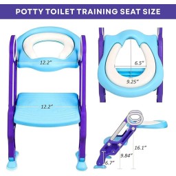 مقعد طفل غربي مع كوشة Kids Western Toilet Seat with Cover