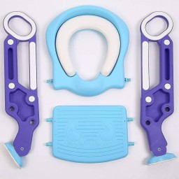 مقعد طفل غربي مع كوشة Kids Western Toilet Seat with Cover