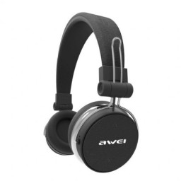 سماعات رأس لاسلكية أواي إيه 700 بي إل (أسود) AWEI A700BL Wireless Bluetooth Headphones (Black)