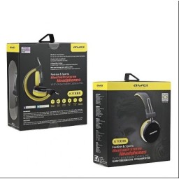 سماعات رأس لاسلكية أواي إيه 700 بي إل (أسود) AWEI A700BL Wireless Bluetooth Headphones (Black)