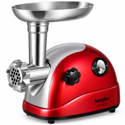 مثرامة لحم سونيفر Sonifer SF-5020 – 1200 واط – 3 أقراص فرم Sonifer SF-5020 Meat Grinder – 1200 Watts – 3 Grinding Discs