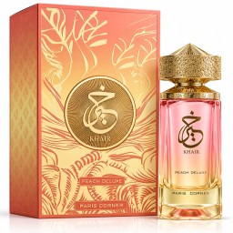 عطر باريس كورنر للجنسين خاير بيتش ديلولو إي دي بي 100 مل Paris Corner Ladies Khair Peach Delulu Eau De Parfum 3.4 oz