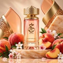 عطر باريس كورنر للجنسين خاير بيتش ديلولو إي دي بي 100 مل Paris Corner Ladies Khair Peach Delulu Eau De Parfum 3.4 oz