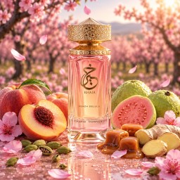 عطر باريس كورنر للجنسين خاير بيتش ديلولو إي دي بي 100 مل Paris Corner Ladies Khair Peach Delulu Eau De Parfum 3.4 oz