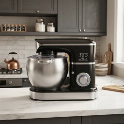 عجانة كهربائية ستانلس ستيل رويال رحماني  بسعة 8.5 لتر electric mixer