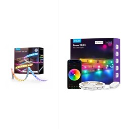 شريط إضاءة LED أليكسا RGBIC من Govee بطول 10 أمتار + شريط إضاءة LED Govee RGBIC 2 Pro - 5 أمتار (الموديل H61F53D1) Govee RGBIC Alexa LED Strip Light 10M + Govee RGBIC LED Strip Light 2 Pro - 5m (Model H61F53D1)