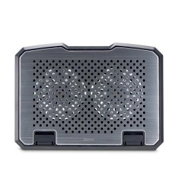 قاعدة تبريد المحمول هاما "وايف" بفتحات تهوية ومروحة مدمجة Hama "Wave" Notebook / Laptop Cooler