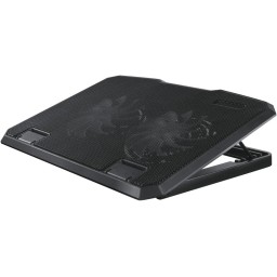 قاعدة تبريد المحمول هاما "وايف" بفتحات تهوية ومروحة مدمجة Hama "Wave" Notebook / Laptop Cooler