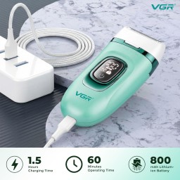 جهاز إزالة الشعر  3 في 1 من في جي آر VGR   3-in-1 Lady Epilator