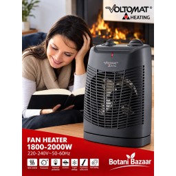 سخان المروحة الكهربائي Voltomat Heating