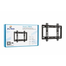 حامل تلفزيون جداري ثابت ZENO FB44 مقاس 14–43 بوصة ZENO FB44 14"-43" Flat Panel Fixed Wall Mount