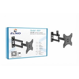 حامل تلفزيون جداري متحرك ZENO S37 مقاس 14–42 بوصة ZENO S37 14"-42" Full Motion Cantilever Wall Mount