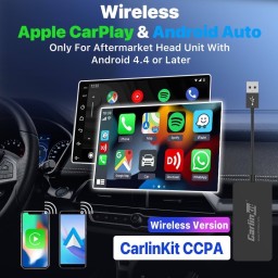 محول CarlinKit اللاسلكي لـ CarPlay و Android Auto عبر USB - CPC200-CCPA CarlinKit Wireless CarPlay & Android Auto USB Adapter - CPC200-CCPA