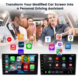 محول CarlinKit اللاسلكي لـ CarPlay و Android Auto عبر USB - CPC200-CCPA CarlinKit Wireless CarPlay & Android Auto USB Adapter - CPC200-CCPA
