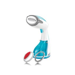مكواة بخار يدوية من بلاك+ديكر HST1200-B5 قوة 1200واط باللون الابيض والازرق Black&Decker HST1200-B5 HANDY GARMENT STEAMER 1200W white/blue