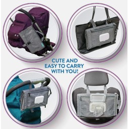 مفرش تغيير الحفاضات المحمولة حديثي الولادة Portable Diaper Changing Pad for Newborn Baby