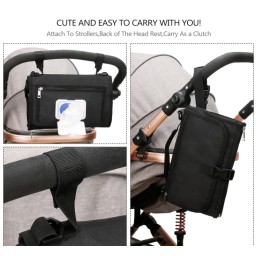 مفرش تغيير الحفاضات المحمولة حديثي الولادة Portable Diaper Changing Pad for Newborn Baby
