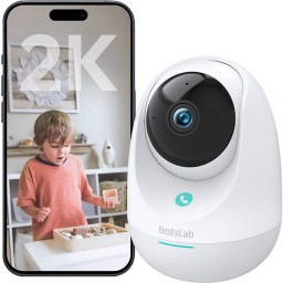 كاميرا المراقبة الداخلية الذكية المتحركة بوتسلاب C213 بدقة 2K و3 ميجابكسل Botslab C213 Pan/Tilt Smart Indoor Camera (2K 3MP)