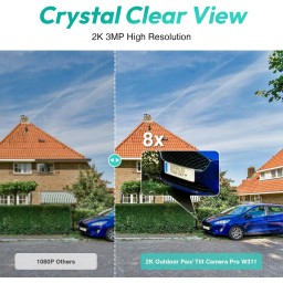 Botslab W311 Outdoor Pan/Tilt Smart Security Camera (2K 3MP) كاميرا المراقبة الخارجية الذكية المتحركة بوتسلاب W311 بدقة 2K و3 ميجابكسل