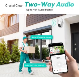 Botslab W311 Outdoor Pan/Tilt Smart Security Camera (2K 3MP) كاميرا المراقبة الخارجية الذكية المتحركة بوتسلاب W311 بدقة 2K و3 ميجابكسل