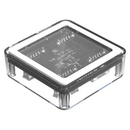 موزع منافذ أوريكو شفاف 4 منافذ USB 3.0 بجسم شفّاف ORICO Clear Transparent 4-Port USB 3.0 Hub (MH4UC-U3)