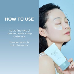 كريم مرطب هايالو-سيكا من سكين1004 للوجه - حمض الهيالورونيك وسنتيلا، 75 مل SKIN1004 Hyalu-Cica Moisture Cream, Lightweight Hyaluronic Acid & Centella Gel Moisturizer for Face, 75ml