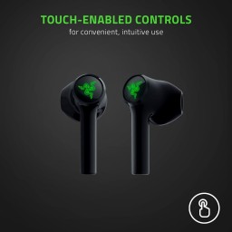 سماعات الأذن اللاسلكية Razer Hammerhead True Wireless X (أسود كلاسيكي) Razer Hammerhead True Wireless X Earbuds (Classic Black)