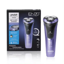 ماكينة الحلاقة رطبة وجافة من إنزو ENZO Professional Aqua Touch Wet & Dry Shaver