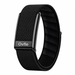 سوار اللياقة البدنية OVFLE WP-1 - أسود OVFLE WP-1 Fitness Band (Black)