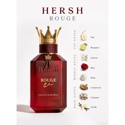 هيرش روج من العز للعود أو دو بارفان 100 مل للجنسين Hirsch Rouge by Al Ezz for Oud Eau de Parfum 100ml Unisex