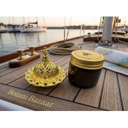 شمعة و  مبخرة البخور mini bakhoor and candle
