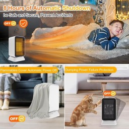 هيتر كهربائي سيراميك صغير ومحمول portable electric ceramic space heater