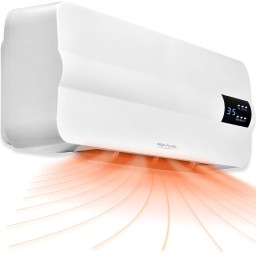 مروحة تدفئة جدارية ProfiCare PC-HL 3116, a wall-mounted ceramic fan heater
