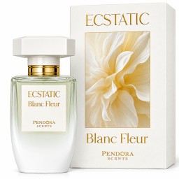 عطر نسائي باريس كورنر بندورا سينتس اكستاتيك بلانك فلور 100 مل Paris Corner Pendora Scents Ecstatic Blanc Fleur Eau De Parfum