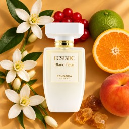 عطر نسائي باريس كورنر بندورا سينتس اكستاتيك بلانك فلور 100 مل Paris Corner Pendora Scents Ecstatic Blanc Fleur Eau De Parfum