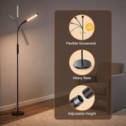 مصباح أرضي ذكي من نوع LED من شركة LASTAR LASTAR LED Floor Lamp