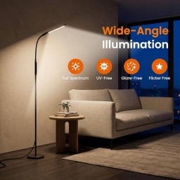 مصباح أرضي ذكي من نوع LED من شركة LASTAR LASTAR LED Floor Lamp