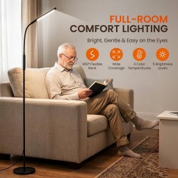 مصباح أرضي ذكي من نوع LED من شركة LASTAR LASTAR LED Floor Lamp