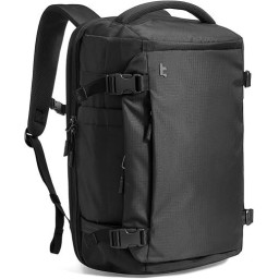 تومتوك - حقيبة ظهر لابتوب للسفر Navigator-T66 مقاس 17 انج وسعة 40 لتر - اسود Tomtoc Navigator-T66 Travel Laptop Backpack 17 Inch/40L Black