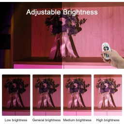 مصباح إسقاط ضوء الغروب الذكي بروجكتر RGB ملون (Sunset Lamp) Smart RGB Sunset Projection Lamp with App & Remote Control