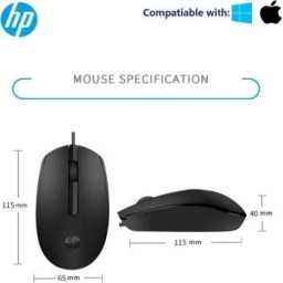 ماوس HP M10 USB أصلي HP M10 USB Wired Optical Mouse