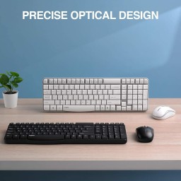 كيبورد وماوس لاسلكي Rapoo X1800S Rapoo X1800S Wireless Keyboard & Mouse Combo