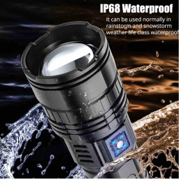 كشاف يدوي بقوة الليزر الأبيض RAS Italy White Laser Flashlight