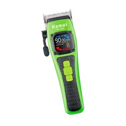 ماكينة الحلاقة بشاشة رقمية من كيمي Kemei Digital Hair Clipper