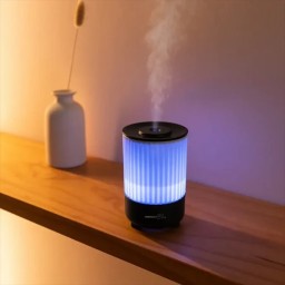 موزع العطور بورودو بلو نوا 150 مل – أسود Porodo Blue Noa Aroma Diffuser 150ml – Black