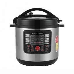 قدر الضغط الكهربائي الذكي من سيلفر كريست بسعة 8 لتر Slivers Criest Smart Electric Pressure Cooker